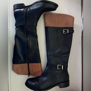 Gianni boots two tone